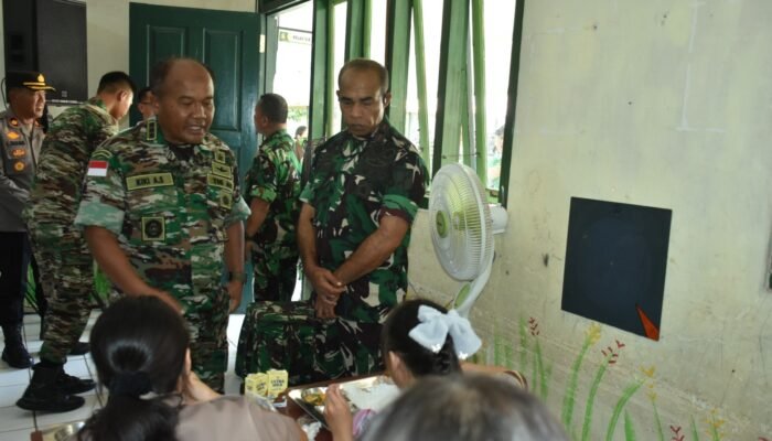 Rindam XIII/Merdeka Dukung Program Makan Bergizi Gratis