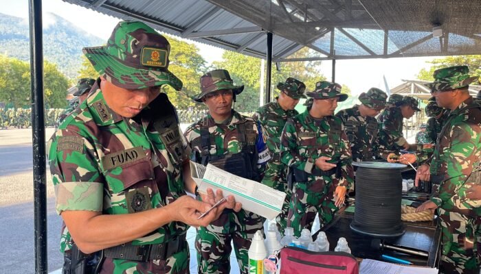 Wadanrindam Merdeka Pimpin Apel Gelar Kesiapan Yudha Wastu Pramuka Jaya