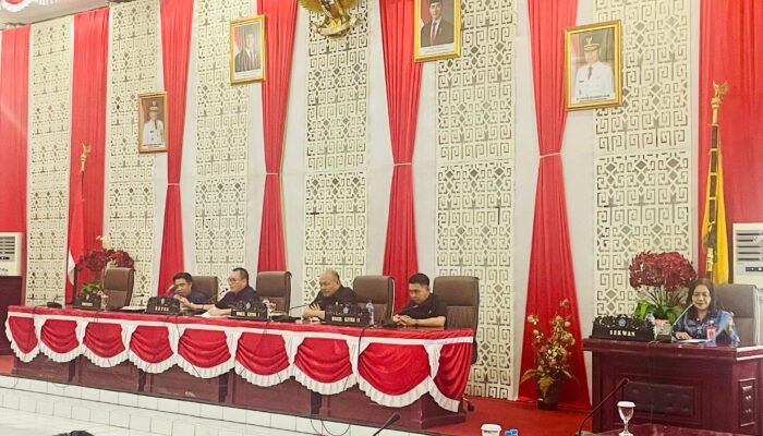 DPRD Sangihe Gelar Rapat Paripurna Tingkat II Pembahasan Ranperda Perubahan APBD 2025