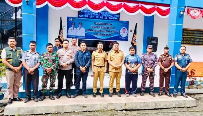 Dandim 1301/Sangihe Hadiri Peringatan Harhubnas di Pelabuhan Tahuna