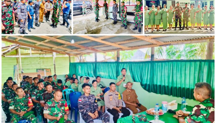Dandim 1301/Sangihe Tinjau Koramil Tagulandang, Tekankan Profesionalisme dan Sinergitas