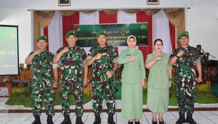 Danrem 131/Santiago: Kenaikan Pangkat Bukan Hak Tetapi Penghargaan Prestasi