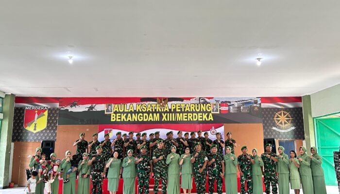 22 Prajurit Bekangdam XIII/Merdeka Naik Pangkat, Kolonel Cba Kiki Abdulrahman Singgung Sosok di Baliknya
