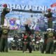 Prajurit Kodam XIII/Merdeka Unjuk Kemampuan Pencak Silat Militer di HUT ke-80 TNI