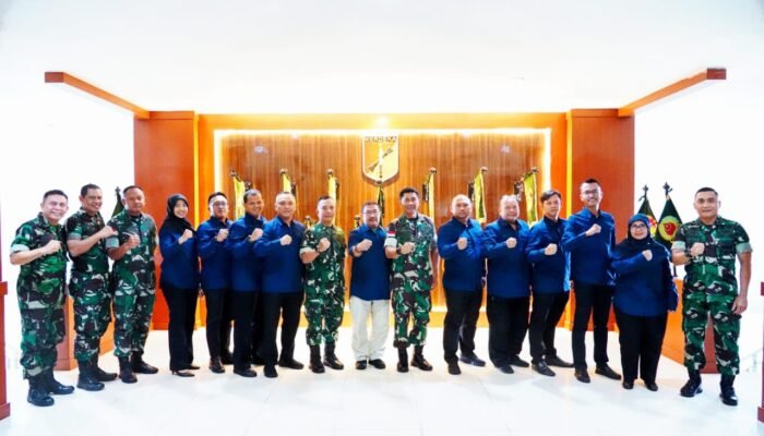Kasdam Merdeka Terima Kunjungan PKL Siswa Pendidikan Intelstrat