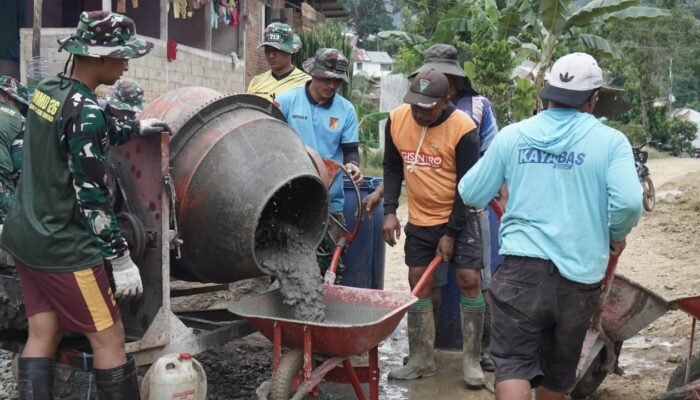 TMMD ke-126 Kodim 1315/KG Dimulai, Sinergi TNI-Rakyat Siap Bangun Jalan Rabat Beton di Desa Tonala
