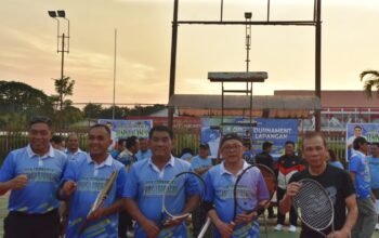 Danrem 131/Santiago Dukung Turnamen Tenis Lapangan Piala Gubernur Sulut