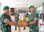 Peringati HUT ke-80 Korps Infanteri, Yonif 713/Satya Tama Gelar Syukuran dan Santunan Anak Yatim