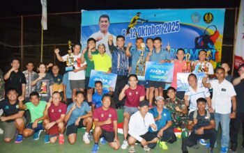 Merdeka Tenis Club Borong Gelar Juara Turnamen Tenis Lapangan Gubernur Sulut Cup 2025