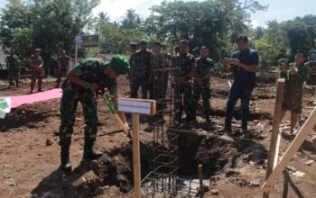 Danyonzipur 19/YKN Ikut Peletakan Batu Pertama Pembangunan Gereja Oikumene