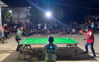 Jalin Kebersamaan Satgas TMMD ke-126 Kodim 1315/KG Gelar Turnamen Olahraga dan Kesenian Semarakkan Desa Tonala