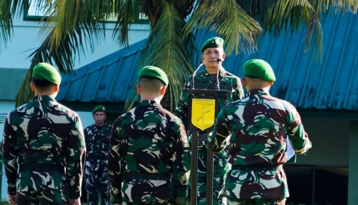 Kodam XIII/Merdeka Gelar Upacara Tujuh Belasan