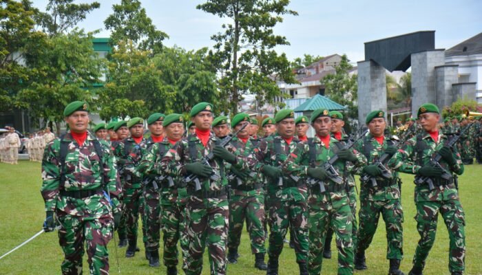 Digelar Dadakan, Prajurit Yudha Karya Nyata Raih Juara 2 Lomba PBB Tingkat Kodam XIII/Merdeka