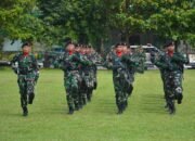 Tampil Disiplin dan Kompak, Kikav 10/MSC Juara Pertama Lomba PBB di Hari Sumpah Pemuda ke-97 Tingkat Kodam XIII/Merdeka