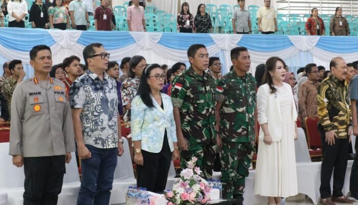 Danrem 131/Santiago Hadiri Acara Workshop Bela Negara di Wilayah Kodim 1309/Manado