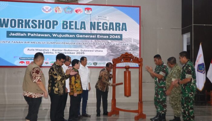 Kasdam XIII/Merdeka Hadiri Workshop Bela Negara Tingkat Nasional Tahun 2025 di Manado