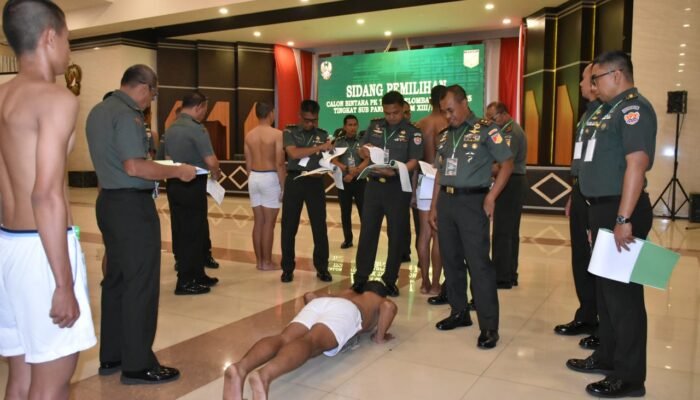 Pangdam XIII/Merdeka Tegaskan Seleksi TNI AD Harus Objektif dan Bersih: Cetak Prajurit Berkualitas dan Berintegritas