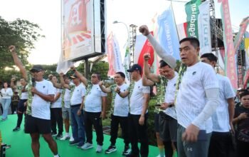 Danrem 131/Santiago Dukung Sportivitas Lewat Partisipasi di Kodam Merdeka Run 2025