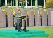 Bacakan Amanat Kasad, Kapoksahli Pangdam XIII/Merdeka Tekankan Disiplin dan Kinerja