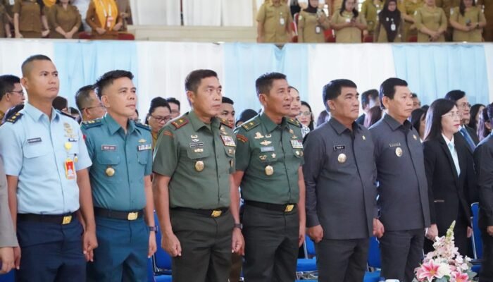 Danrem Santiago Hadiri Peringatan Hari Kesehatan Nasional ke-61 Tahun 2025