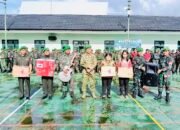 Pimpin Upacara Hari Juang TNI AD ke-80, Dandim 1301/Sangihe Serahkan Bantuan Operasional untuk Jajaran