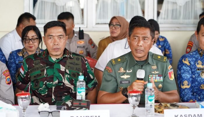 Danrem 131/Santiago Sambangi Kabupaten Mitra Pastikan Situasi Kondusif Pasca Perkelahian Antar Desa