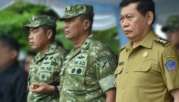 Kodam XIII/Merdeka Bersama Pemprov Sulut Pastikan Kesiapsiagaan Bencana Melalui Apel