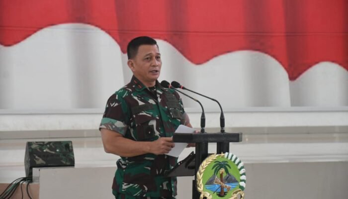 Wujudkan Ketahanan Pangan Korem 133/Nani Wartabone Gelar Sosialisasi Cetak Sawah