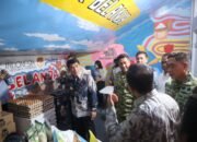 Kasdam Merdeka Hadiri Launching Kios TPID dan Sidak Pasar Bersehati