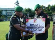 Yonif 713/Satya Tama Raih Juara 2 Lomba Binsat Kodam Merdeka