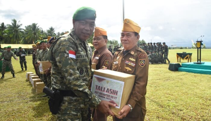 Peringatan Hari Juang Infanteri ke-77, Danrem 131/Santiago: Kemanunggalan Prajurit dengan Rakyat Menjadi Kunci Keberhasilan