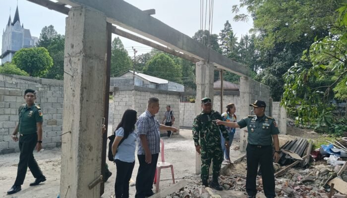 Pastikan Berjalan Sesuai dengan Target, Aster Kasdam XIII/Merdeka Tinjau Progres Pembangunan Koperasi Merah Putih