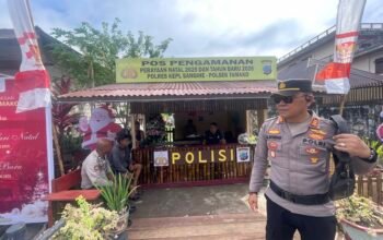 Kapolsek Tamako AKP Meldy Roring, SH Tegaskan Komitmen Pelayanan Maksimal Jelang Natal