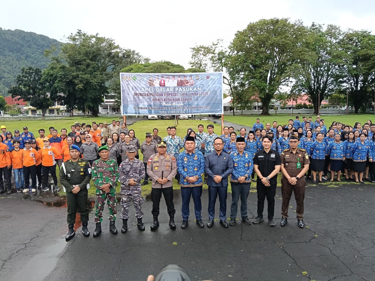 Apel Gelar Pasukan Ops Lilin Samrat