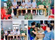 Unit Medis TNI Siaga di Pengungsian Museum Sitaro, Layani Korban Bencana