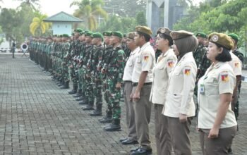 Awal Tahun, Korem 133/Nani Wartabone Gelar Upacara Bendera 17-an Bulan Januari 2026
