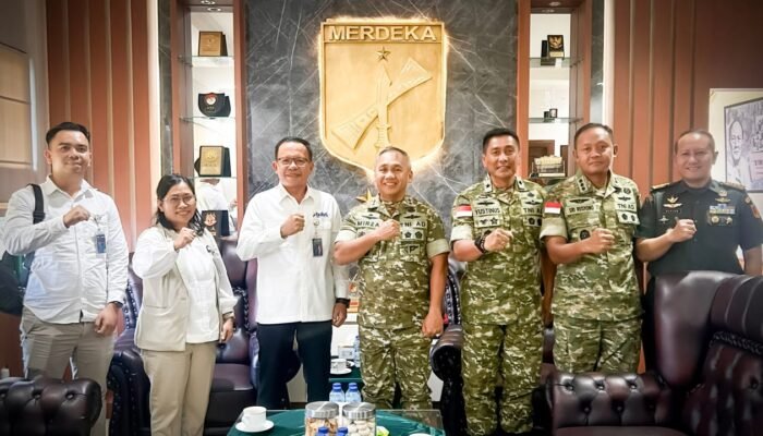 Jaga Stabilitas Pasokan dan Harga Pangan, Pangdam XIII/Merdeka Terima Audiensi Kepala Perum Bulog Sulutgo