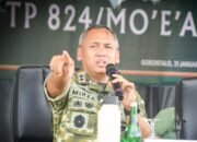 Kunjungi Yonif TP 824/Mo’e’a, Pangdam XIII/Merdeka Beri Motivasi