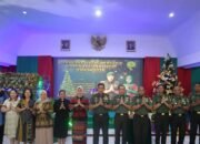 Korem 131/Santiago Gelar Perayaan Natal Tahun 2025