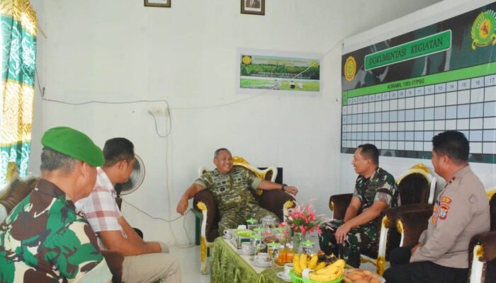 Pangdam XIII/Merdeka Transit di Wilayah Teritorial Kodim 1303/Bolmong