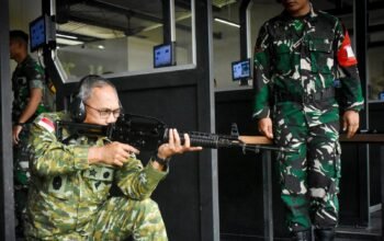 Pangdam XIII/Merdeka Tinjau Fasilitas Menembak Modern di Yonzipur 19/YKN