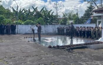 Bupati Michael Thungari Pimpin Ziarah Tabur Bunga Peringati HUT Daerah ke-601