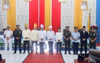 Pasi Intel Wakili Dandim 1301/Sangihe Hadiri Rapat Paripurna HUT Daerah ke-601