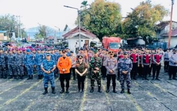 Bupati Sitaro Pimpin Apel Penutupan Status Tanggap Darurat Bencana Hidrometeorologi