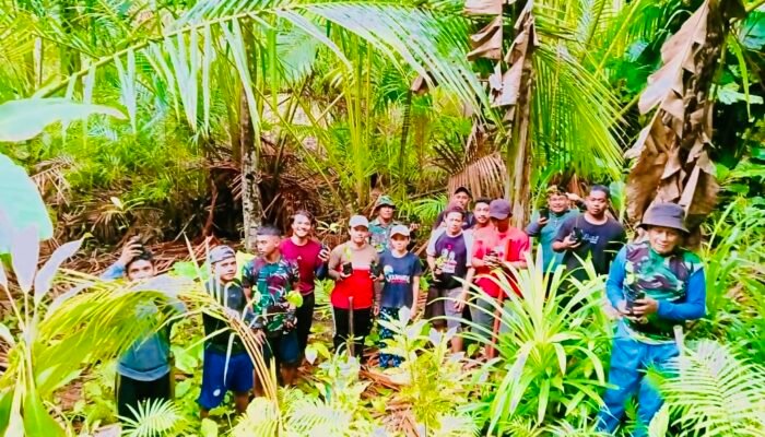 Kodim 1301/Sangihe Dukung Penghijauan, 500 Pohon Kapuraca Ditanam di Pusat Mata Air Batuwingkung