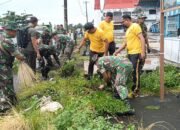 Kodim 1301/Sangihe Gelar Karya Bakti Gerakan Indonesia ASRI di Pelabuhan Tua Tahuna