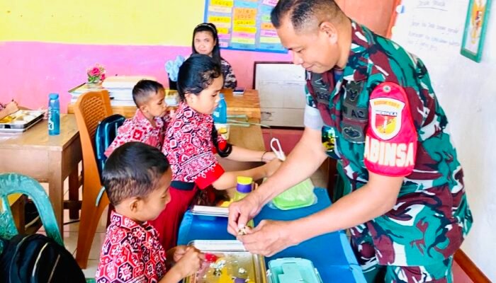 830 Porsi Makanan Bergizi Gratis Disalurkan di Tagulandang Utara