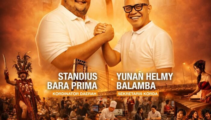 ICCN Tetapkan Standius Bara Prima sebagai KORDA ICCN Sulut 2026–2028, Potensi Ekraf Dinilai Siap Meroket