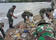 Korem 131/Santiago Gelar Aksi Bersih Pantai Dukung Gerakan Indonesia ASRI