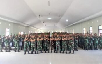 Danrindam XIII/Merdeka Pimpin Briefing Pembukaan Opsdik Dikjurtaif Abit Dikmata If Gelombang III TNI AD Tahun 2025